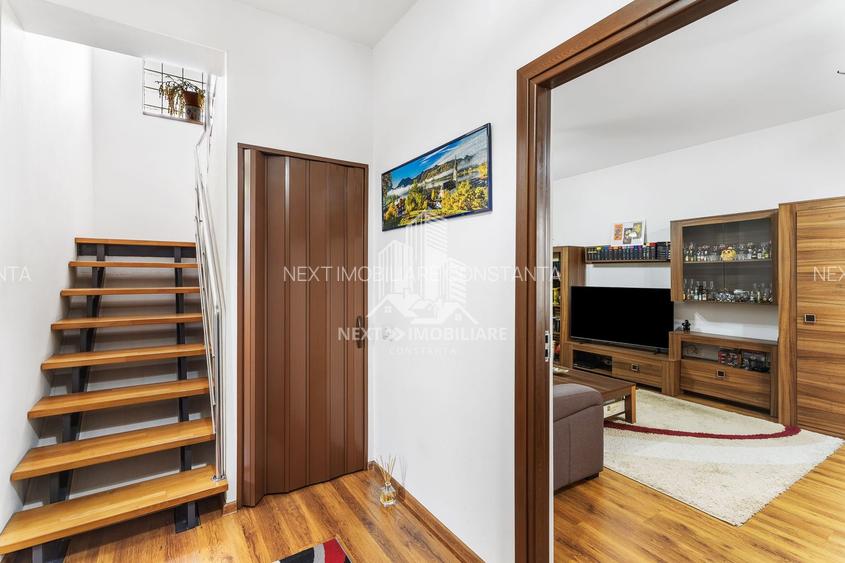 Casă individuală, P+M, 120 mp utili, curte și foișor, zona Trocadero