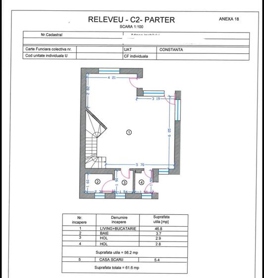 Duplex vile -C2 și C3- Palazu Mare