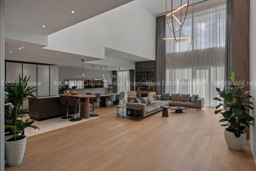 Penthouse spectaculos cu 4 dormitoare în One Verdi Park