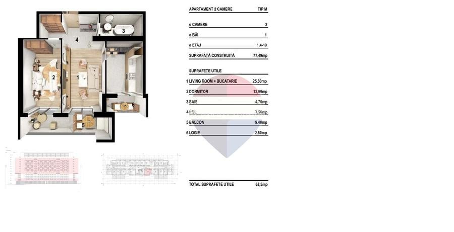 APARTAMENTE DE VANZARE – SPLAIUL UNIRII 550 | NEW WORLD RESIDENCE - 20