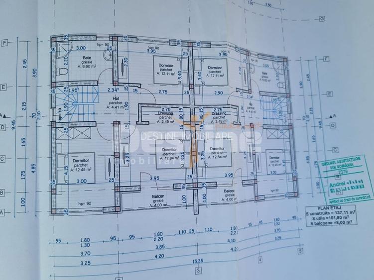 Duplex  în Miroslava – 4 camere, 105 mp utili, teren 300 mp - 9