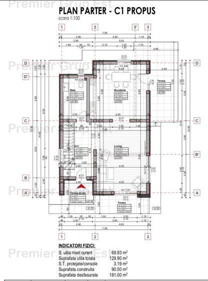 Vila 4 camere 2 băi, Bucium - Visan, 180mp