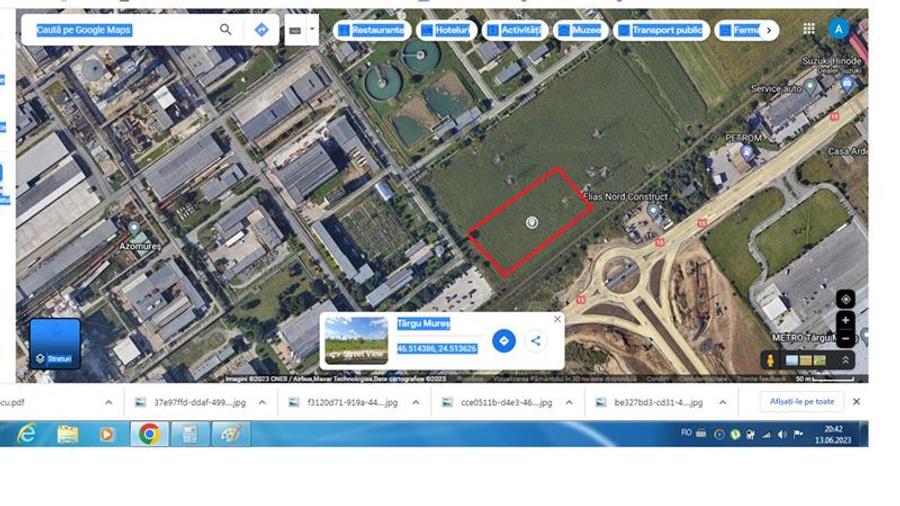 De vanzare teren intravilan clasa B ,14600 mp, Targu Mures