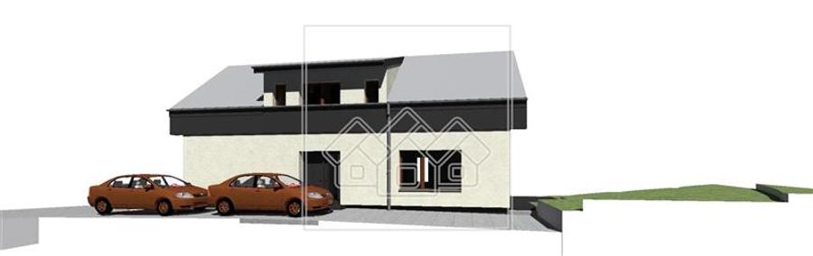 Casa individuala, cu 129 mp utili si teren de 328 mp