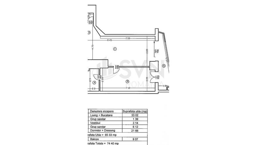 REA1029903 Apartament 2 camere I UpGround Residence I Mobilat si utilat