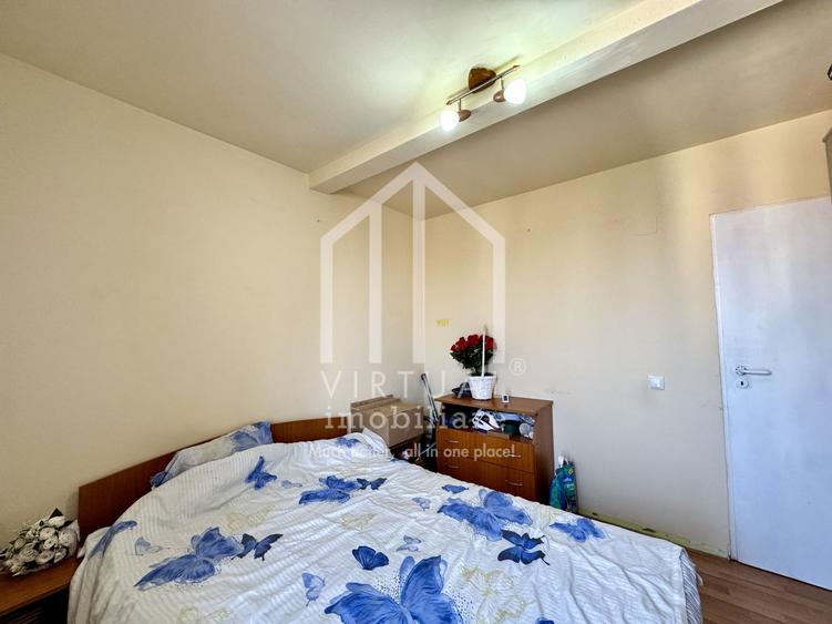 Mansarda cu 3 camere, 67mp utili+ 2 balcoane, intabulata, Terezian