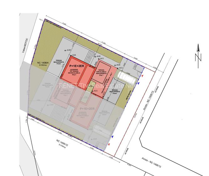 Duplex PREMIUM - Mogosoaia - FRF, jud. Ilfov Construcție 2025, 3 niveluri, Teras - 1