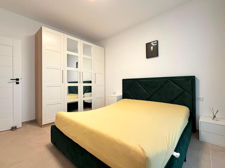 2 camere + terasa 15.75 mp + gradina intr-un bloc nou in Braytim