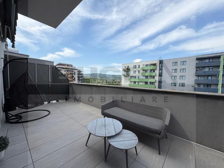 Penthouse 2 niveluri de 120mp, terase 60mp, parcare, zona Iulius Mall - 24