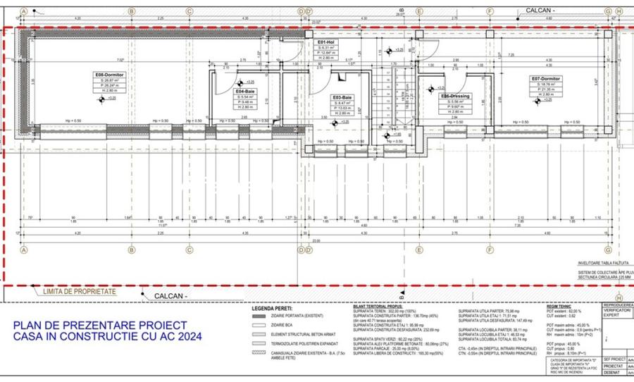Casă P 1E, teren 302 mp – Zona Eroii Revolutiei