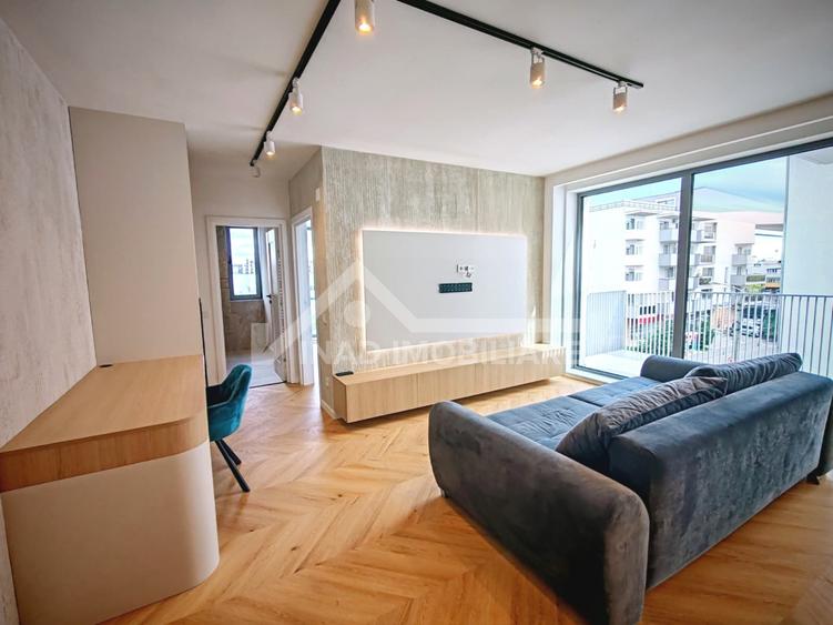 Apartament cu 2 camere, mobilat si utilat modern, parcare, Iulius Mall