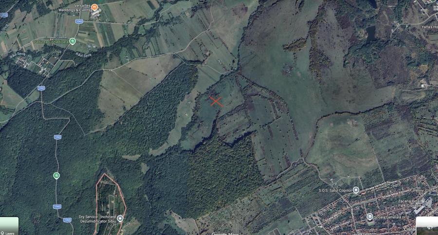 Teren extravilan agricol + fanata 21000mp Cisnadie