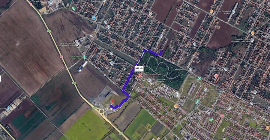 Teren pretabil duplex zona Ferventia 2