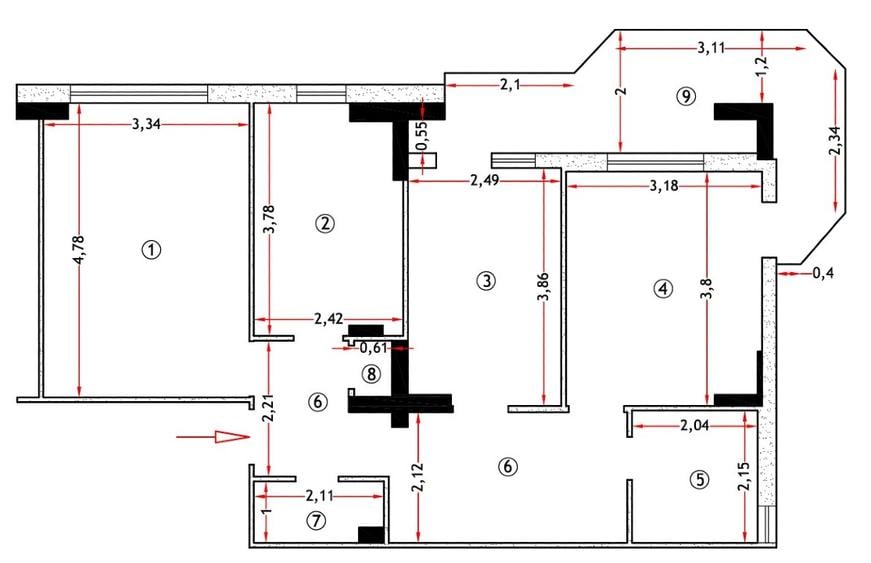 Persoana fizica vand apartament 3 camere 78 mp decomandat Bd Pacurari