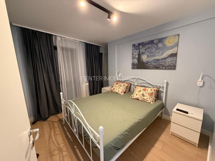 Herăstrău, 2 camere lux, terasa, etaj 1, bloc 2021, prima închiriere, cochet - 3