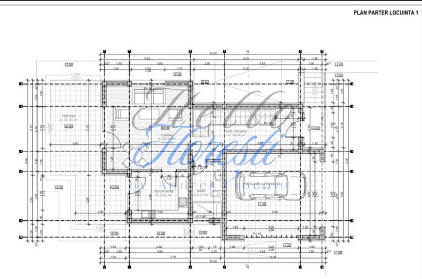 Casa individuala, 150mp, teren 700mp, in constructie, Chinteni