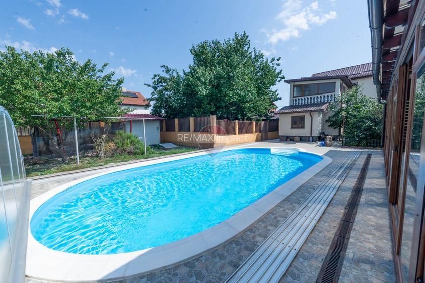 Vila de vanzare 240 mp utili, piscina, teren 1000 mp, central Calarasi - 31