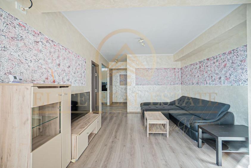Tomis Nord/Campus - Apartament cu 2 camere, mobilat si utilat, etaj 3.