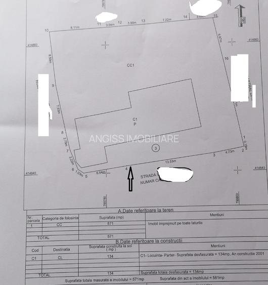 Casă cu teren generos 571 mp – Zonă excelentă și liniștită (Toate utilitățile)-- - 4