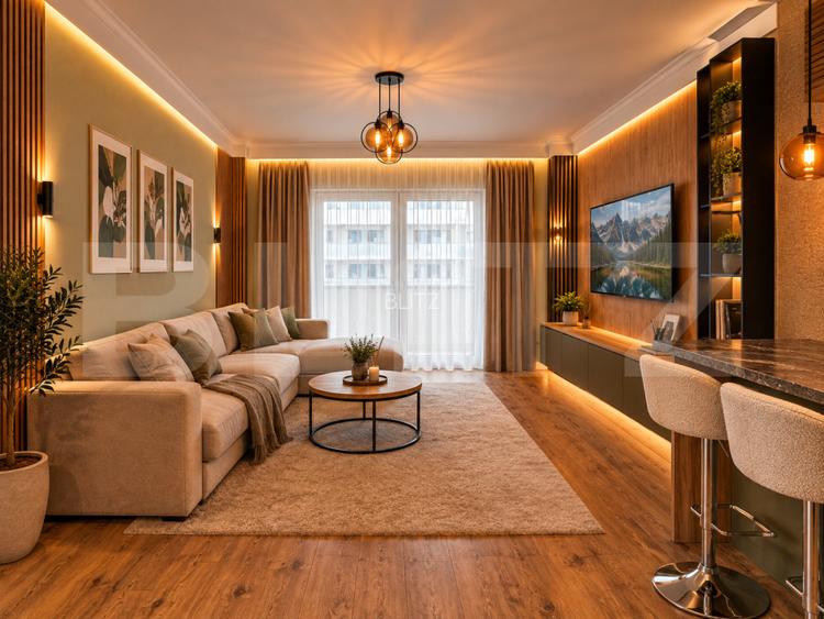 Apartament cu 2 camere, 53 mp, terasa, parcare subterana,  Eroilor Residence - 3