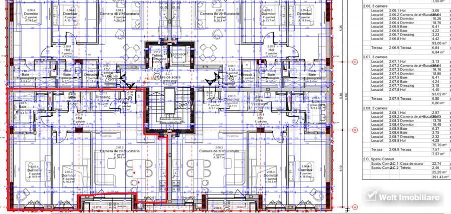 Apartament 3 camere, balcon, parcare, Gheorgheni - 4