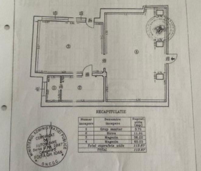 Spatiu Comercial RENOVAT - Calea Mosilor