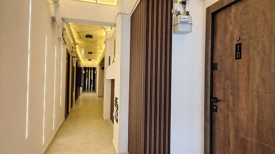 Studio nou, izolat fonic, în bloc mic cu lift Chiajna comision 0