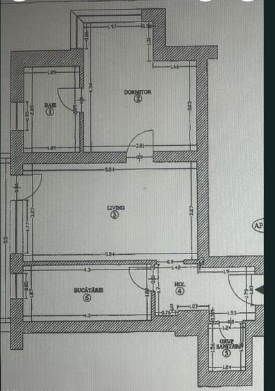 Iancu Nicolae : Apartament spatios cu 2 camere langa padure , view de exceptie !