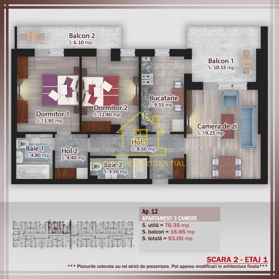 3 CAM – TITAN-PALLADY– Metrou – Decom – 93 mp – CT