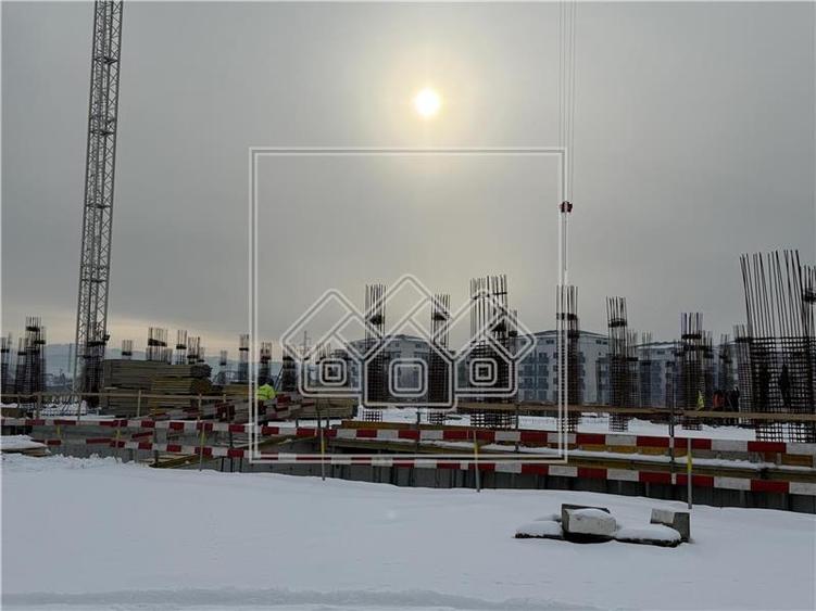 Apartament 3 camere de vanzare in Sibiu - bloc nou, cu lift