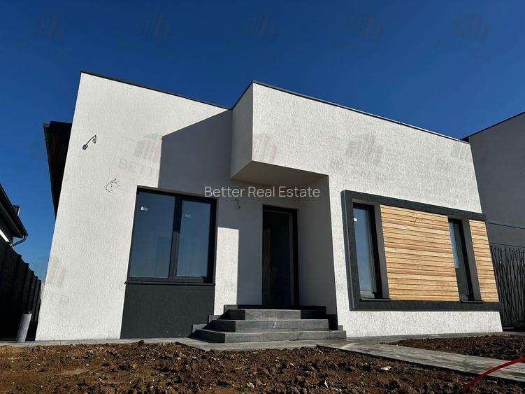 Casă nouă de vânzare 4 camere - Berceni, Ilfov - Acces Asfaltat - Teren 410 mp