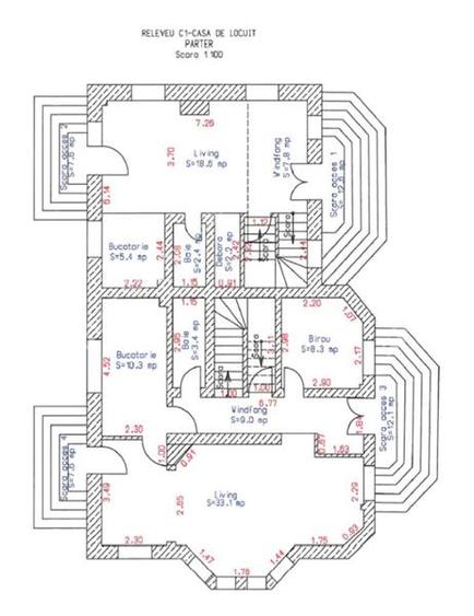 Casa individuala 8 camere 2 garaje 500 mp teren zona Selimbar