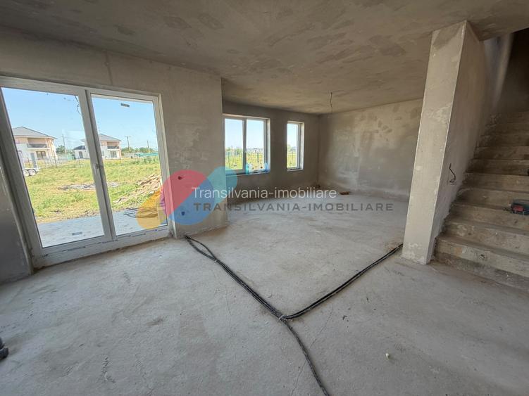Casa individuala 4 camere, teren 1000 mp-Jucu de Mijloc