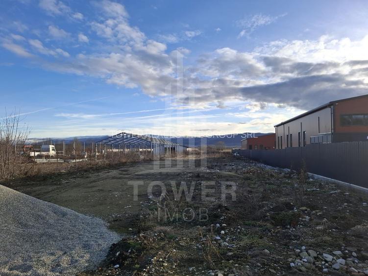 Teren intravilan la intrare in Cristian, pentru constructii industriale - 7