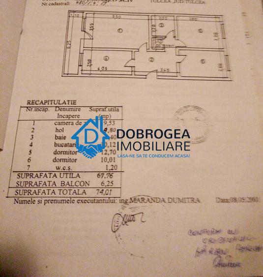 E3- APARTAMENT 3 CAMERE DECOMANDAT , CENTRALA GAZ
