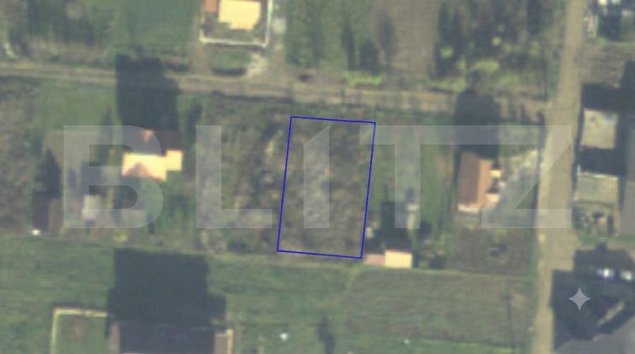Teren intravilan, 583 mp, front generos de 19 ml, zona Păulești
