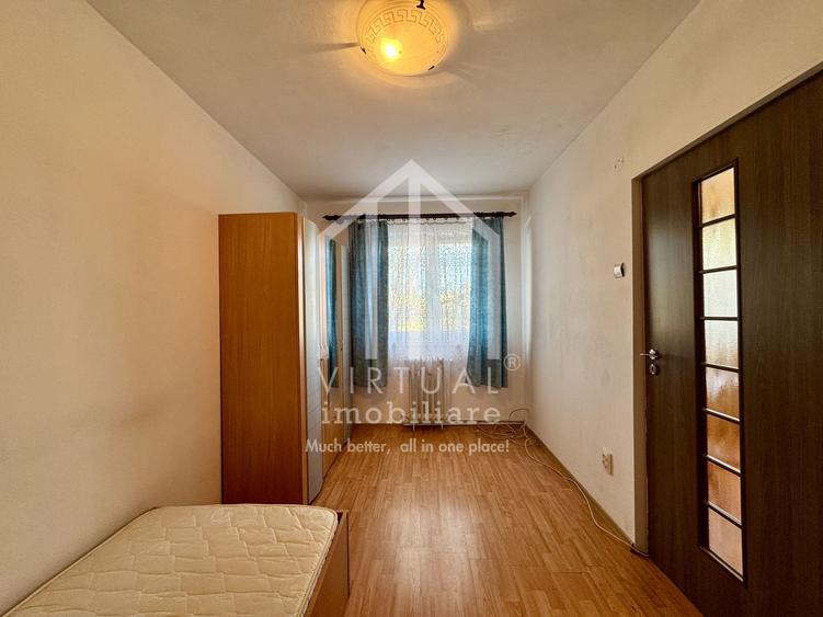 Apartament cu 3 camere, 40mp utili, etaj 1/4 - str. Plugarilor