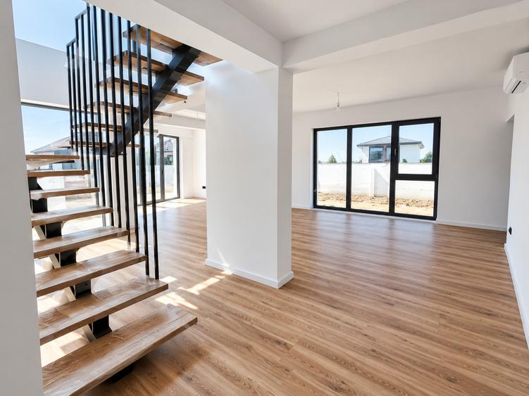 Vila P+1 | Tunari | 142 mp utili | Teren 423 mp | 4 camere | Terase