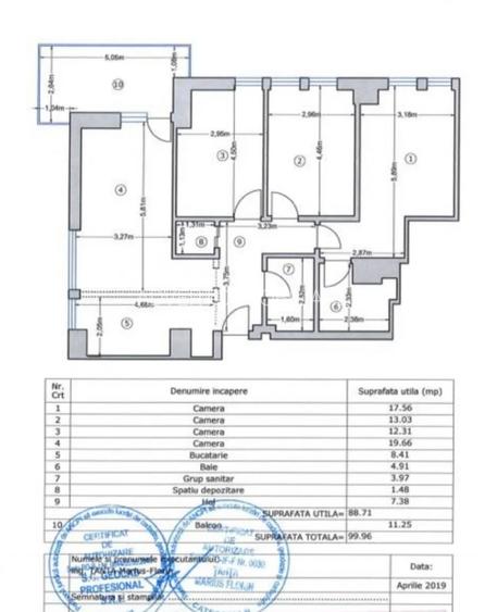 Vanzare apartament 4 camere Moghioros Park/ Drumul Taberei - 14