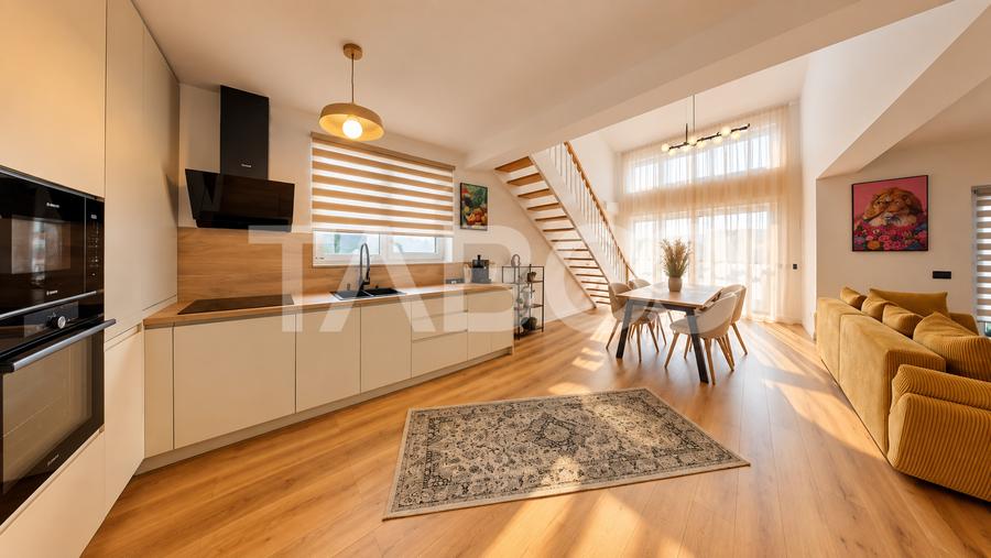 Penthouse cu design spectaculos si terasa de vanzare DaVinci Cristian