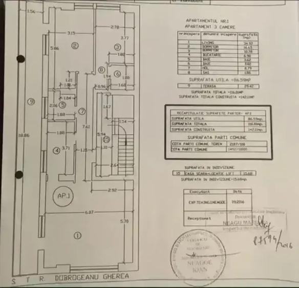 Apartament 3 Camere Dobrogeanu-Gherea | Posibilitate Intrare Separata