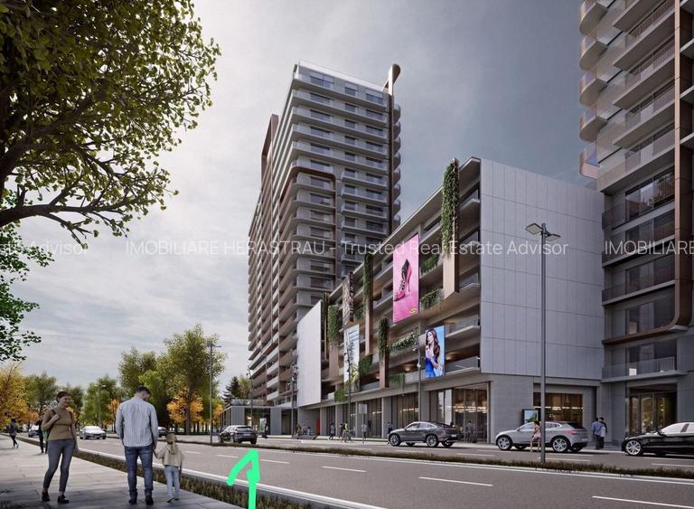 Spațiu comercial de închiriat | One High District | 157,4 mp | Shell & Core