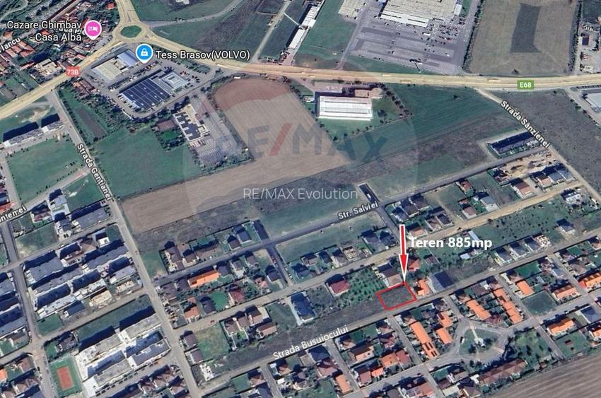 TEREN INTRAVILAN | 885 MP | GHIMBAV | VIEW POSTĂVARU |  COMISION 0% - 16