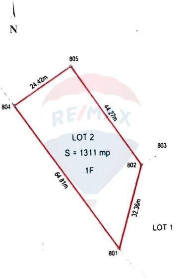 Teren 1,574mp Rasnov, Strada Valea Panicelului- varf de deal
