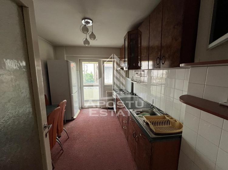 Apartament cu 2 camere , centrala proprie, in zona Torontalului