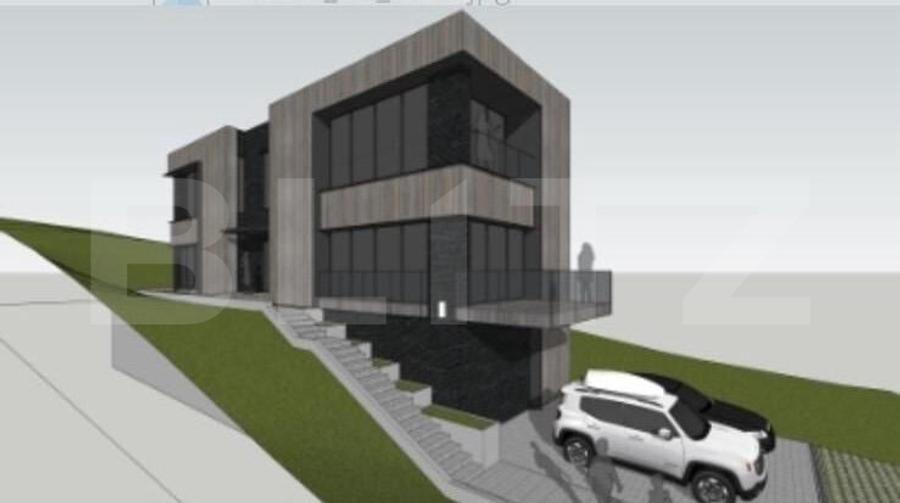 Teren cu AUTORIZATIE DE CONSTRUIRE in Faget cu priveliste