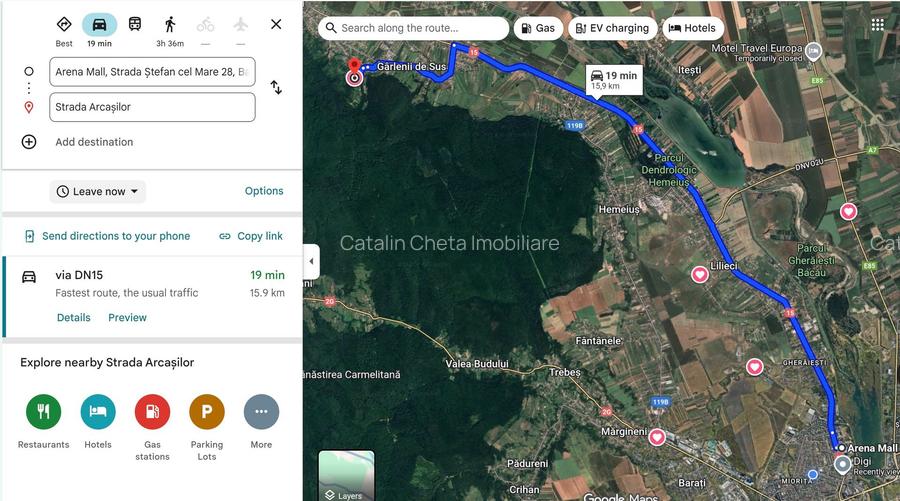 De vanzare teren intravilan 8,000 mp Garlenii de Sus / Bacau - 3