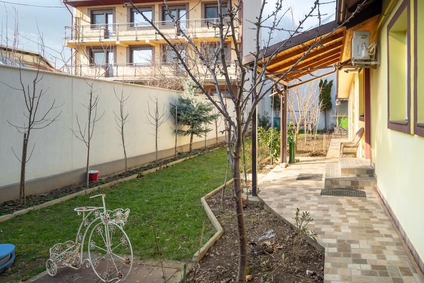 Casă cu curte generoasă pe o stradă liniștită din Bucureștii Noi