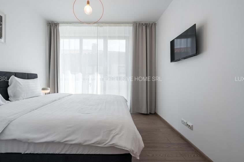 Pipera Rond OMV 3 camere mobilat complet - 19