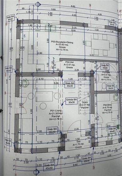 Casa tip duplex 4 camere curte 190 mp zona Mohu Selimbar